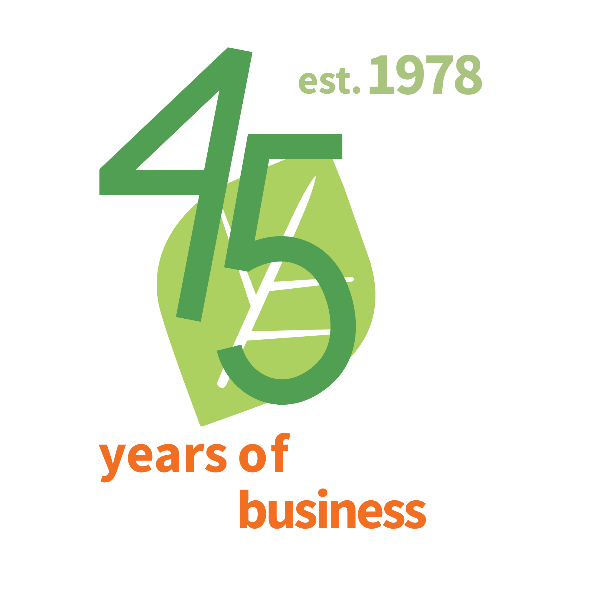 45 Years of Business